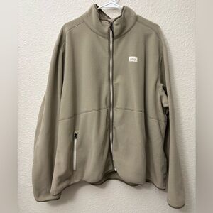 REI Men's Beige Fleece Jacket